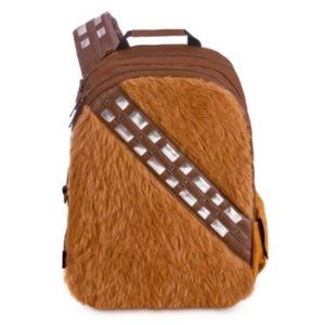 Disney Store Chewbacca Star Wars Hooded Backpack